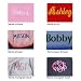 Personalized Cocoa Blue Bib