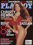 2005 Christy Hemme WWE Playboy magazine