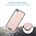 iPhone 7 Plus Case, Crystal Clear Hard PC Back TPU Bumper [Drop Protection] Raised Bezels Full-body Protective Cover For iPhone 7 Plus 2016 - Gray