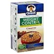 Quaker Instant Oatmeal Weight Control Cinnamon, 8-Count Box (Pack of 6)