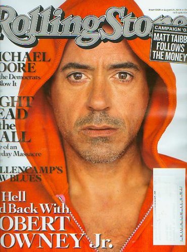 Rolling Stone August 21 2008 Robert Downey Jr. (Issue 1059)