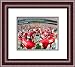 Kansas City Chiefs Framed Kansas City Chiefs Huddle Photo By Photo File 15 X 18 - Cherry
