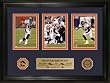 Denver Broncos "Trio" Photo Mint W/ 2 24Kt Gold Minted Coins