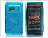 TPU Silicone Case Cover for Nokia N8 Light Blue