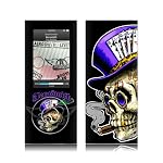 Music Skins iPod nano 5th(第5世代)用フィルム  Aerosmith - Poker Skull  iPod nano 5th(第5世代)  MS-AERO30039