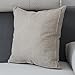 Jepeak Cotton Linen Blend Throw Pillow Cover Square Decorative Burlap Pillowcase Cushion Cover for Sofa - 24
