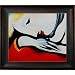 overstockArt Picasso Rest Painting with Veine D'/Bronze Scoop and Brown Finish