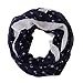Women Fashion Scarf with Infinity Scarf Design & Anchor Print - Pop Fashion