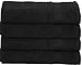 Utopia Towels Premium Black Hand Towels - Pack of 4