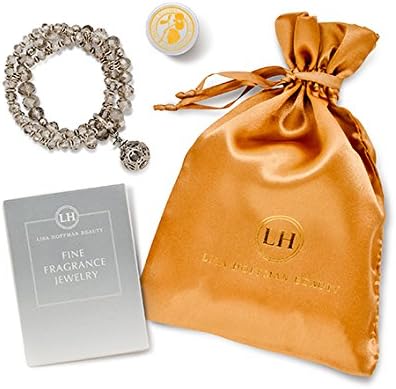 Triple Strand Faceted Bracelet in Smoke