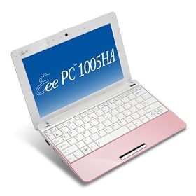 ASUS Eee PC 1005HA-VU1X-PI 10.1-Inch Pink Netbook