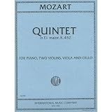 Mozart, W.A. Piano Quintet in E-flat Major, K 452 Two Violins, Viola, Cello, & Piano Isidor Philipp