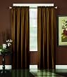 52-Inch by 84-Inch Whisper Thermal Backed Pole Top Panel, Chocolate