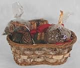 Review Aiden's Hearth  / GIFT SET - Fireplace Hearth Woodstove Fire Starter Collection - WOVEN WILLOW & BIRCH KIDNEY OVAL BASKET