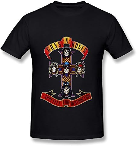 2016 Mens Guns N' Roses Not In This Lifetime Tour 2016 Logo T-shirts Black