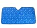 SUV / Truck Automotive Windshield Sun Shade - Blue Hawaiian Hibiscus Flower