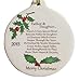 Father & Daughter Porcelain Ornament Rhinestone Crystal Love Bond Gift Boxed
