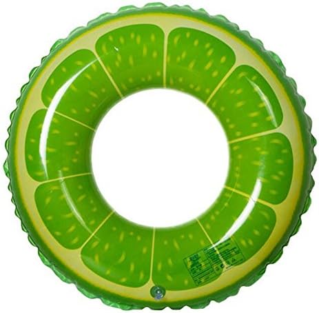 Justtrue Cool Summer Fresh Lemon Swimming Rings, 70#=Diameter Inner28cm/Outer60cm (Romdon Color)