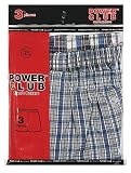 Mens Basic Fly Front Tartan Plaid Assorted Woven Boxers - 3-Pack