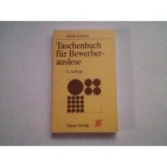 Taschenbuch f�r Bewerberauslese