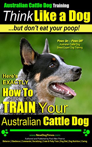 Australian Cattle Dog, Training A: Think Like a Dog, But Don't Eat Your Poop! | Australian Cattle Dog Breed Expert Training | How To Train Your Australian Cattle: Australian Cattle Dog