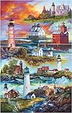 Image Sandra Bergeron Gallery Of Lighthouses 1000Pc Jigsaw Puzzle