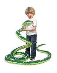 Toy: Melissa & Doug Snake - Plush - Melissa and Doug