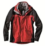 Northland Herren Doppeljacke Exo Simon Combi, Red/Black, XL