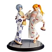 新世紀エヴァンゲリオン 2007 レイ・アスカ 夏 (1/8スケールコールドキャスト塗装済み完成品)