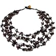 HinsonGayle "Katarina" Five-Strand Chocolate Pearl Necklace