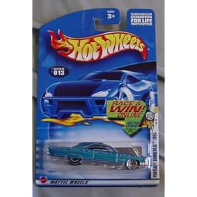 Hot Wheels 2003 First Editions Pontiac Bonneville 1965 BLUE 1/42 #013 #13