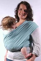 Calin Bleu Baby Sling Aqua Medium