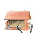 Perky Pet 50153 The Lodge Cedar Feeder, 8 lb capacity
