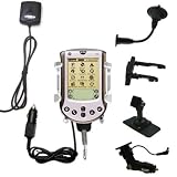 Car / Auto Multi Adapter Mount Holder GPS Navigation Kit for the PalmOne m125 with built in charger - Gomadic Brand