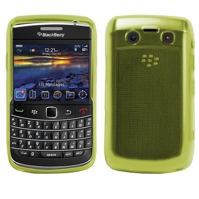 Logotrans Glossy Series Silikon H&uuml;lle f&uuml;r Blackberry 9700 Bold 2 gr&uuml;n