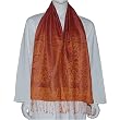 Men Outerwear Neck Scarf Silk Clothing 14 x 64 inches (ssmf008)
