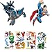 All Products : RoomMates DC Comics Vs Marvel For The True Fan - (Batman, Superman, The Hulk, Spiderman, Iron Man, The Fantastic Four, Wolverine, Storm, Daredevil, Thor, the Silver Surfer, Elektra, the Ghost Rider, Iron Man, Captain America, and Dr. Doom)