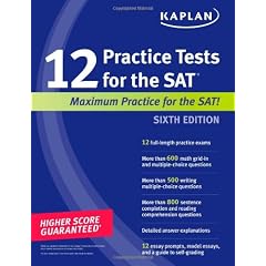 Kaplan 12 Practice Tests for the SAT