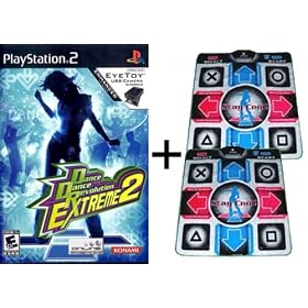 Dance Dance Revolution Extreme 2 Bundle (Two Dance Pads) 