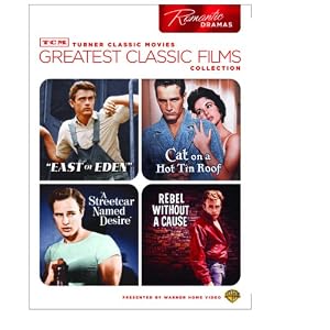 TCM Greatest Classic Films Collection: Romantic Dramas (East of Eden / Cat on a Hot Tin Roof / A Streetcar Named Desire / Rebel Without a Cause)