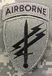 Civil Affairs/PsyOps ACU Patch with Airborne Tab