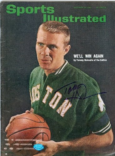 Tommy Heinsohn (Boston Celtics) autographed Sports Illustrated Magazine