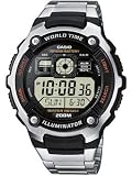 Casio Ae-2000Wd-1AVEF Mens Combi Bracelet Watch