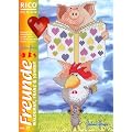 RICO Heft No. 77 Kreuzstich: Freunde - Waldemar, Franz & Johnny