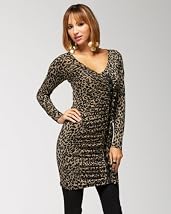 Leopard Studded Safari Dress - Web Exclusive