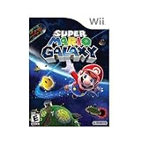New Nintendo Super Mario Galaxy Action/Adventure Game Wii Excellent Perform ....