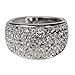 Fashion Plaza Use Austrian Multi-crystal Wedding Engagement Ring R303