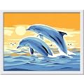 Ravensburger 27893 - Freunde des Meeres - Malen nach Zahlen, 13x18 cm