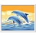 Ravensburger 27893 - Freunde des Meeres - Malen nach Zahlen, 13x18 cm