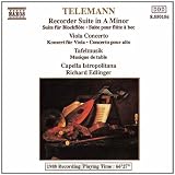 Telemann: Recorder Suite, Viola Concerto